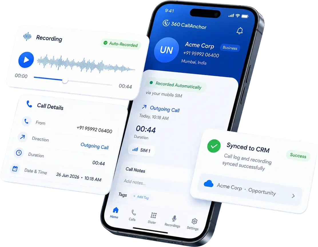 Business Call Recording Software That Runs Without Anyone Pressing Record