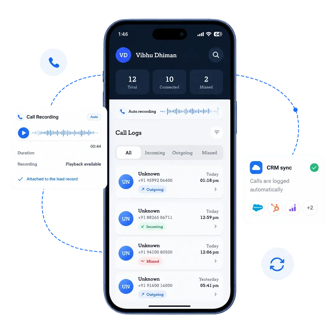 Call Tracking for Account Managers