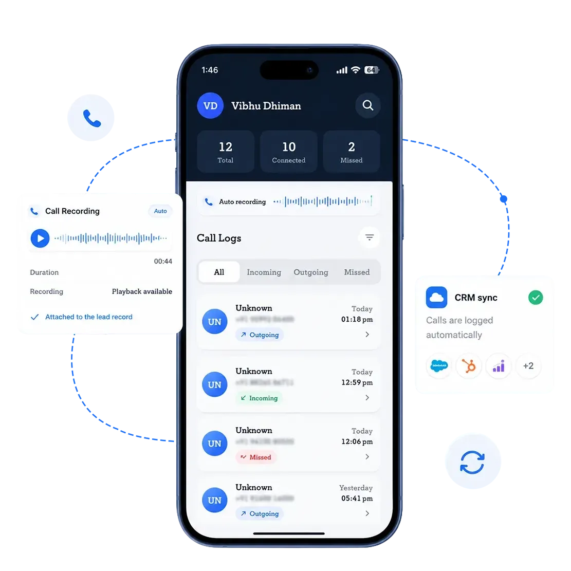 Call Tracking for Account Managers