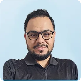 Portrait photo of a team member
