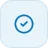 Icon of a checkmark inside a shield representing complete call capture