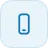 Icon of a mobile phone representing SIM-based call tracking